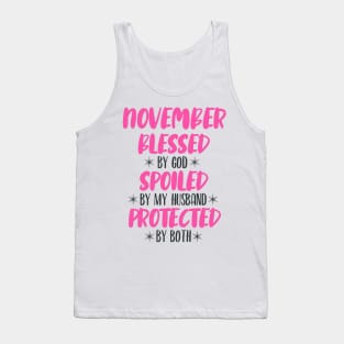 November Blessed Tank Top